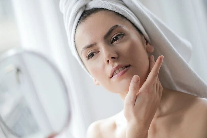 Girls with beautiful skin